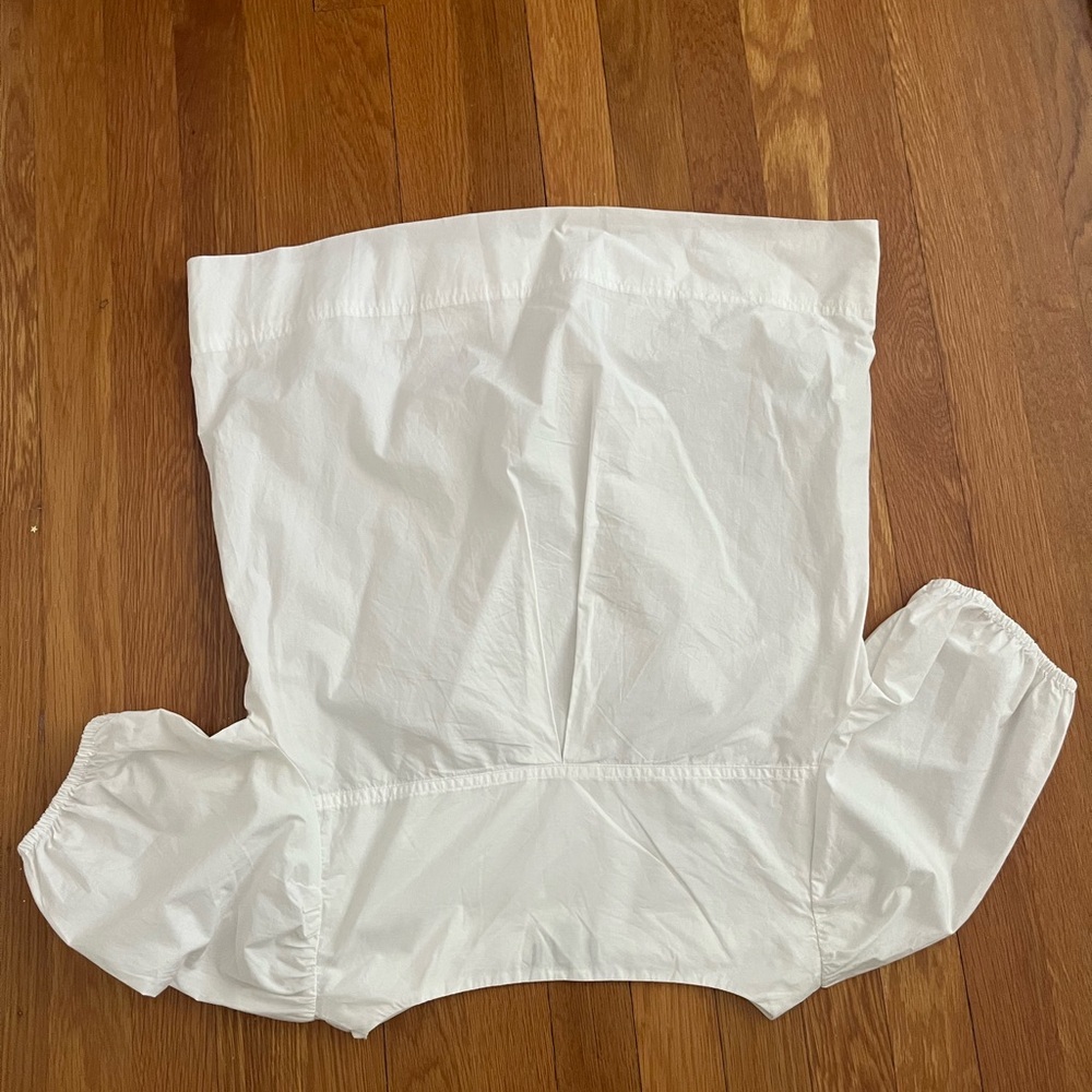 White Off-Shoulder Blouse